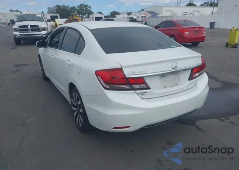 2014 Honda Civic Ex-L z USA, uszkodzony, nr VIN 19XFB2F99EE275726